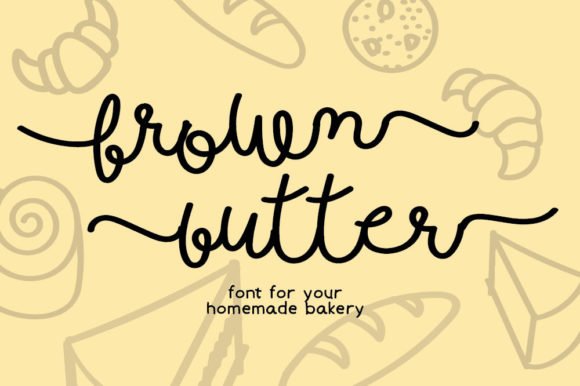 Brownbutter Font - Featured Image