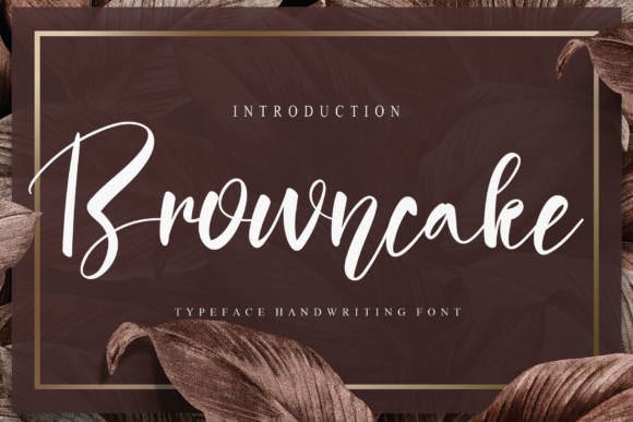 Browncake Font - Featured Image