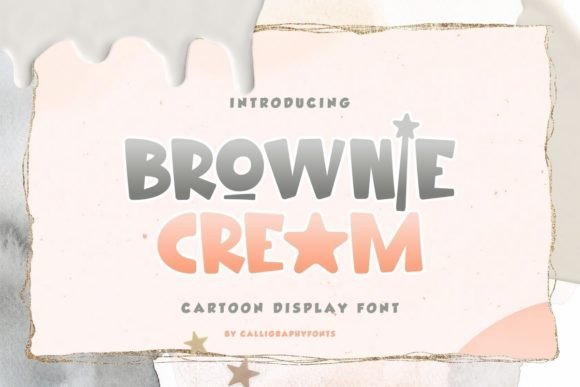 Brownie Cream Font - Featured Image
