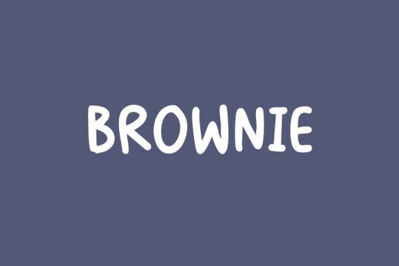 Brownie Font - Featured Image