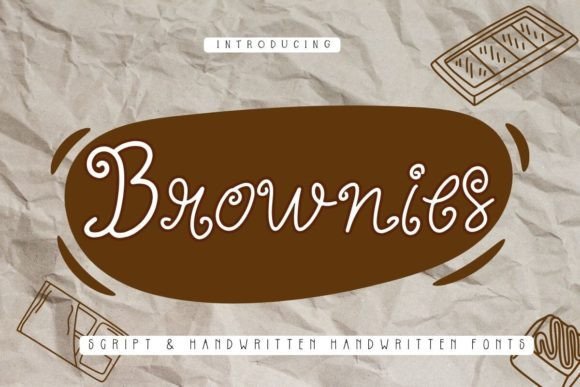 Brownies Font - Featured Image