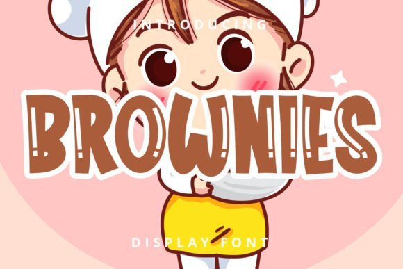 Brownies Font - Featured Image