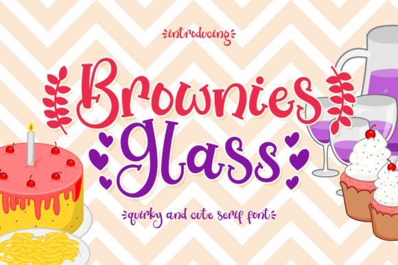 Brownies Glass Font - Featured Image