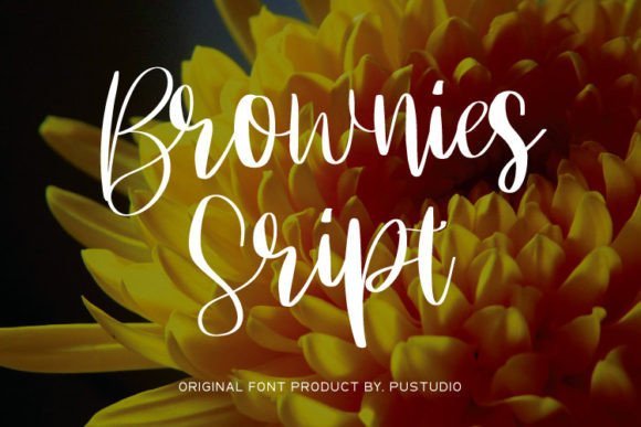 Brownies Script Font - Featured Image