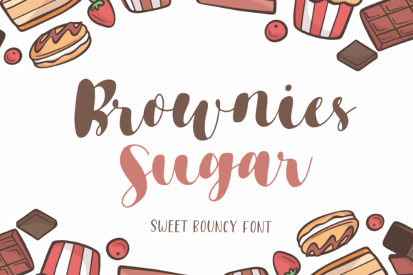 Brownies Sugar Font - Featured Image