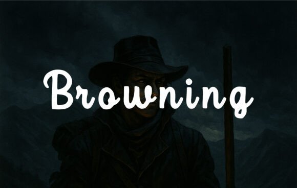 Browning Font - Featured Image