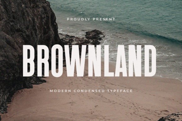Brownland Font - Featured Image