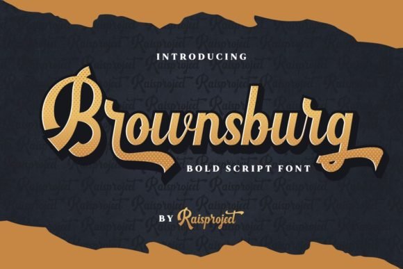 Brownsburg Font - Featured Image