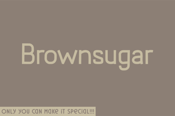 Brownsugar Font - Featured Image