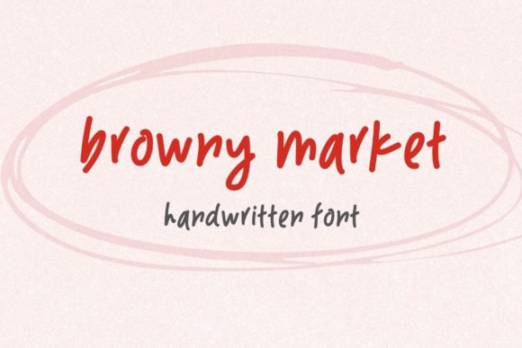 Browny Market Font - Featured Image