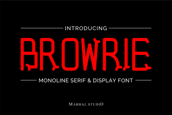 Browrie Font - Featured Image