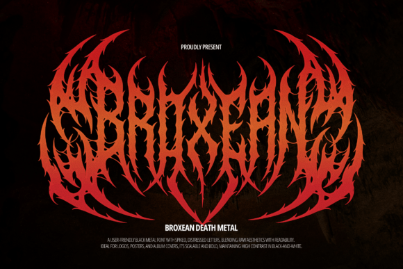 Broxean Font - Featured Image