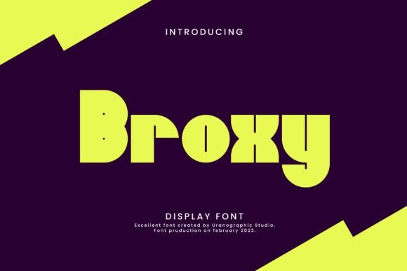 Broxy Font - Featured Image