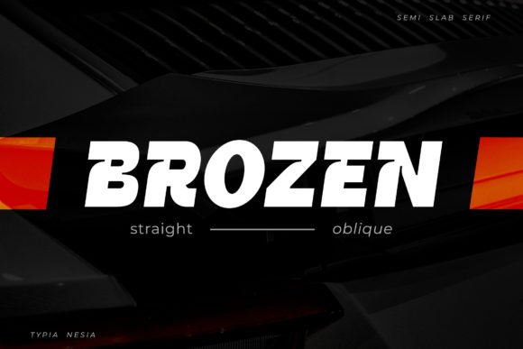Brozen Font - Featured Image
