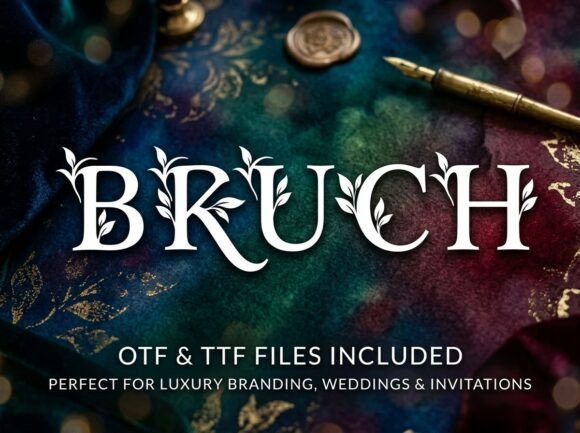 Bruch Font - Featured Image