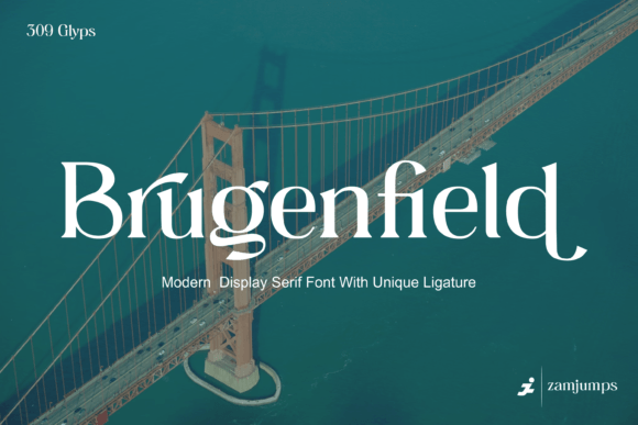 Brugenfield Font - Featured Image