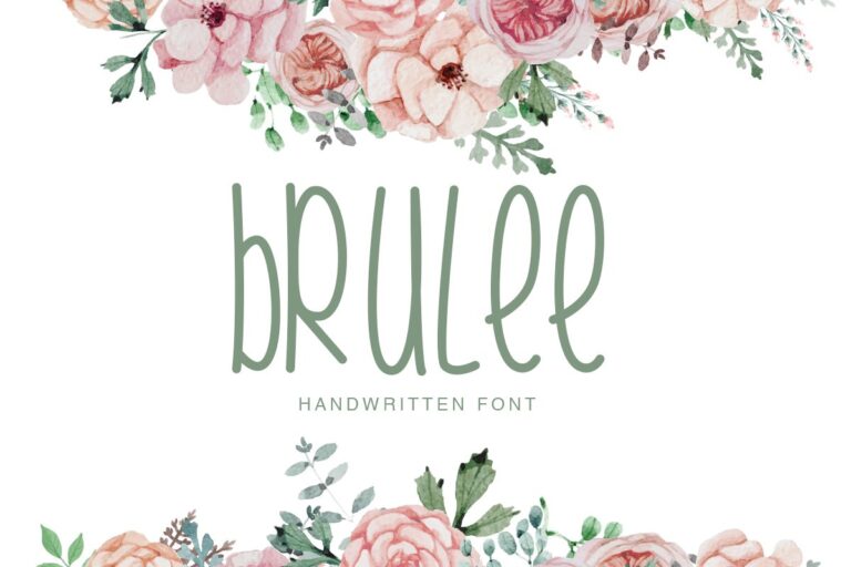 Brulee Font - Featured Image