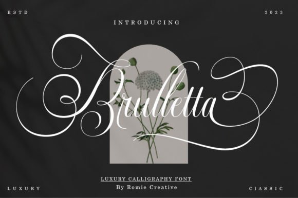 Brulletta Font - Featured Image