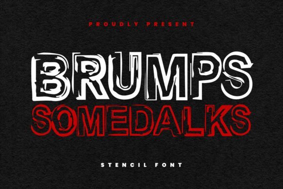 Brumps Somedalks Font - Featured Image