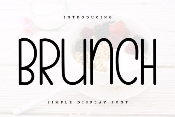 Brunch Font - Featured Image