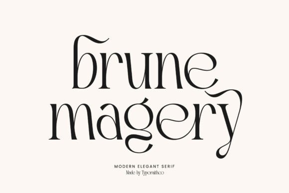 Brune Magery Font - Featured Image