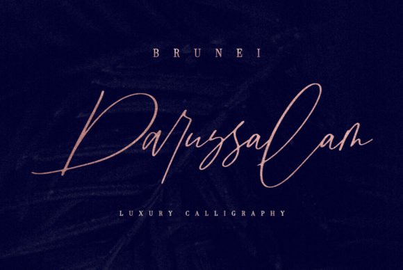 Brunei Darussalam Font - Featured Image