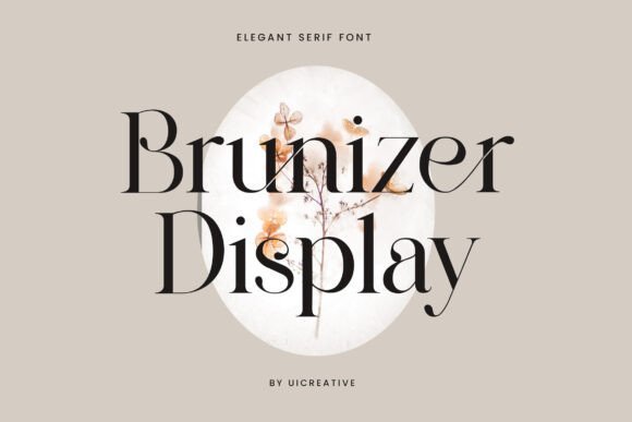 Brunizer Display Font - Featured Image