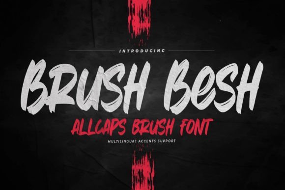 Brush Besh Font - Featured Image
