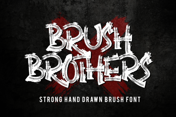 Brush Brothers Font - Featured Image