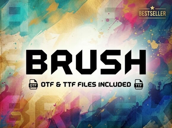 Brush Font - Featured Image