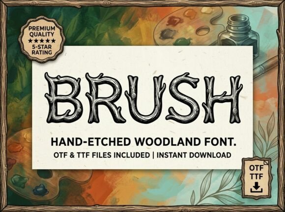 Brush Font - Featured Image