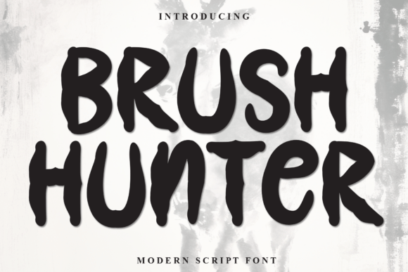 Brush Hunter Font - Featured Image