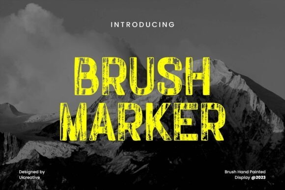 Brush Maker Font - Featured Image