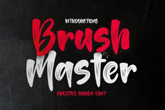 Brush Master Font - Featured Image