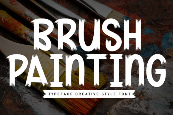 Brush Painting Font - Featured Image