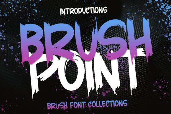 Brush Point Font - Featured Image