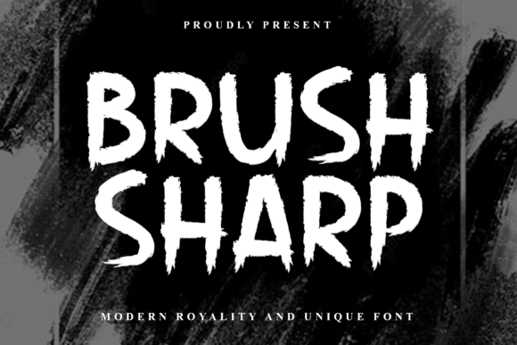 Brush Sharp Font - Featured Image