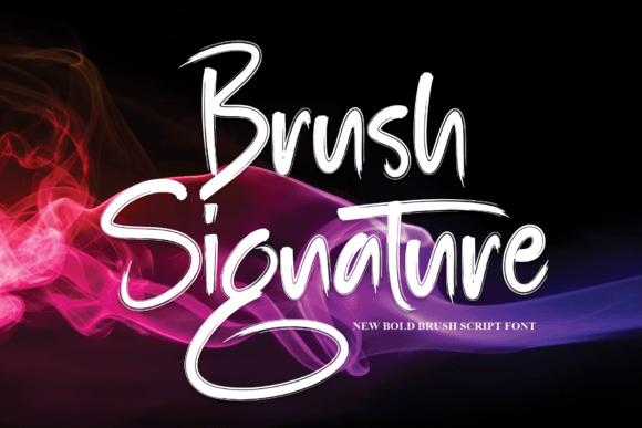 Brush Signature Font - Featured Image