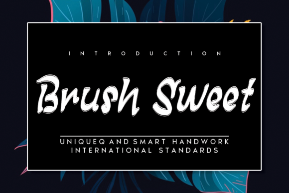 Brush Sweet Font - Featured Image
