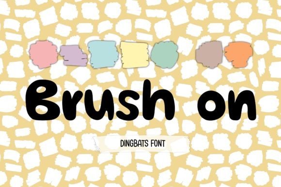 Brush on Font - Featured Image