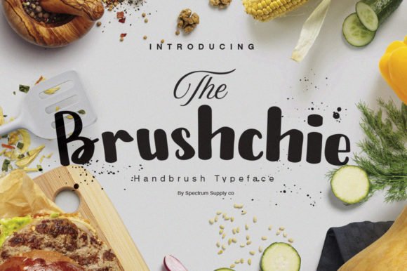 Brushchie Font - Featured Image