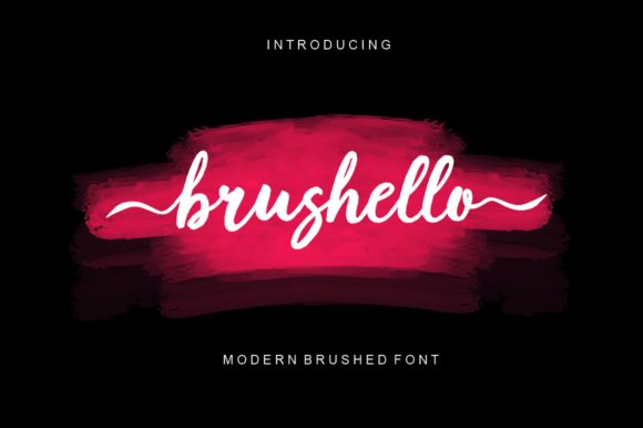 Brushello Font - Featured Image