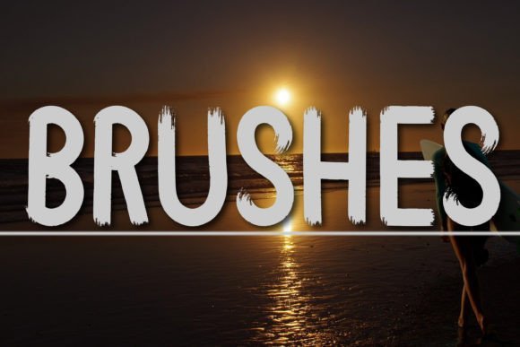 Brushes Font - Featured Image
