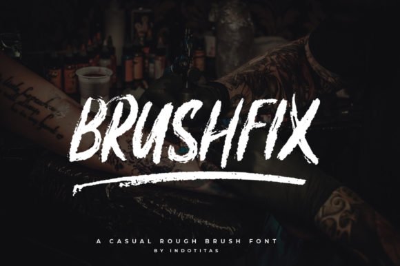 Brushfix Font - Featured Image