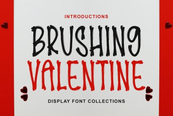 Brushing Valentine Font - Featured Image