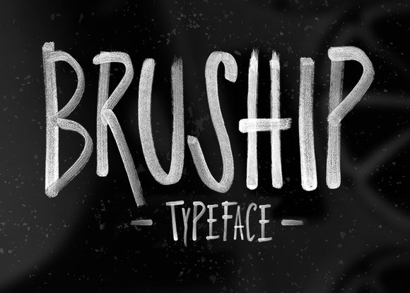 Bruship Font - Featured Image