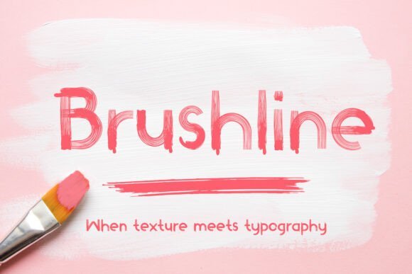 Brushline Font - Featured Image