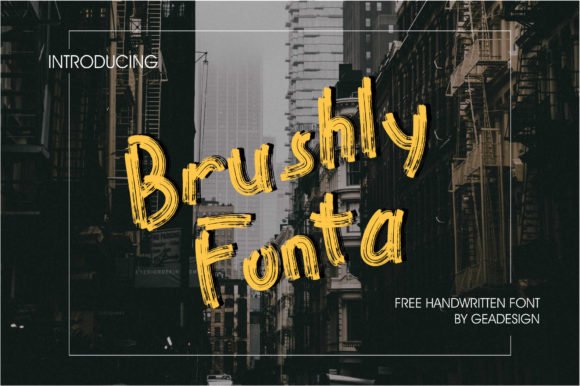 Brushly Fonta Font - Featured Image