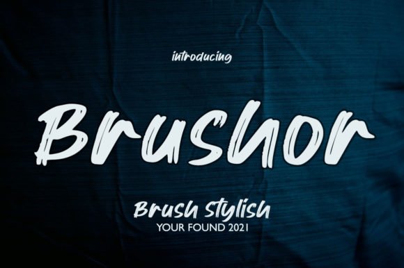 Brushor Font - Featured Image