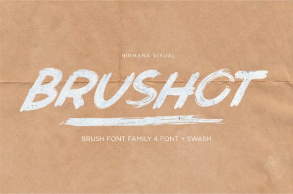 Brushot Family Font - Featured Image